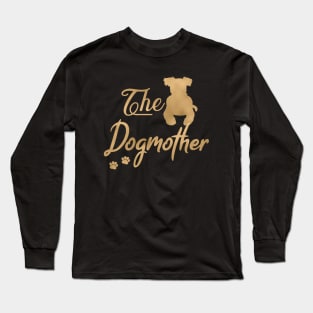 Airedale Terrier Dogmother, Dog mom Long Sleeve T-Shirt